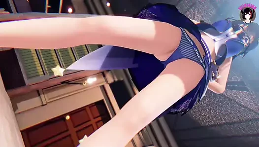 Cute Girl Dance - Chameleon (3D HENTAI)