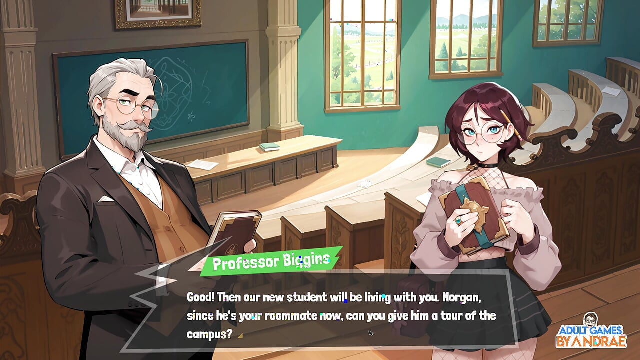 Femboy Futa House Gameplay Part 1 - Starting Life at the College of Magical Arts