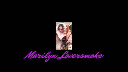 Smoking Fetish Trans Marilyn Loversmoke Flashing Big Tits Outdoors
