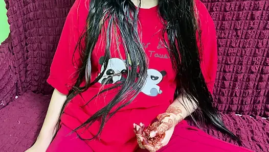 My Desi sexy stepsister gets very happy to fucking with me