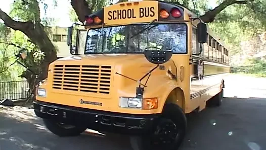 The Bus to school turns into a place of Sin and Orgasm!!!