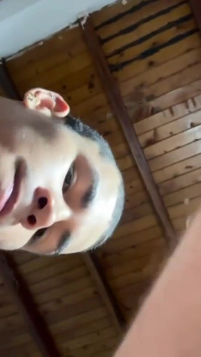 Captivating moment from "Sucked the Cock of a 19-year-old Colombian White Top"