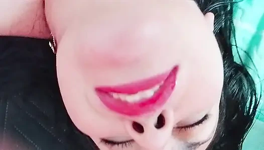 My Stepmom's Soaked Pussy in My Mouth 69 Cowgirl Facial and Face Covered Tits