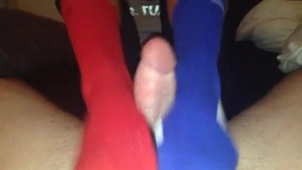 Wifey sockjob obrovský výstřik