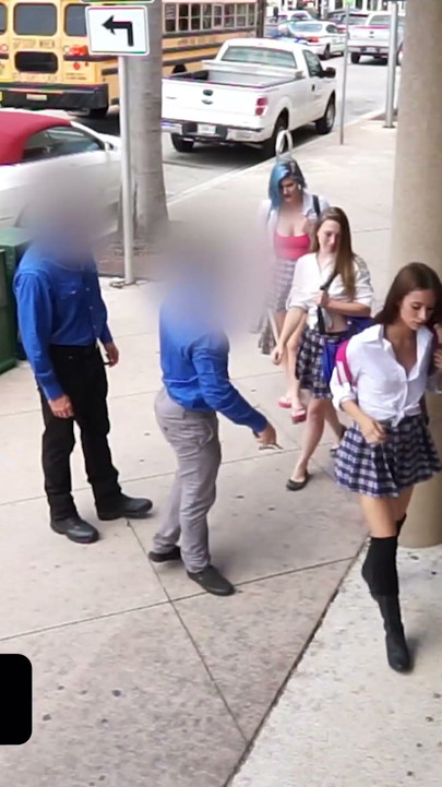 Smoking-Hot Brunette Stole a Dress, So The Security Guard Ripped It Off | Clip 1