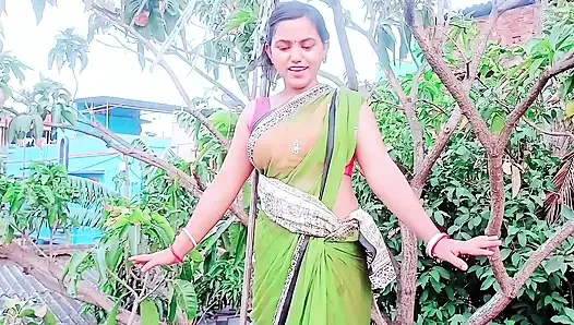 Mami Ki Lal Sari Dekh Ke Land Khada Hogya Hardcore Chudai with Mami