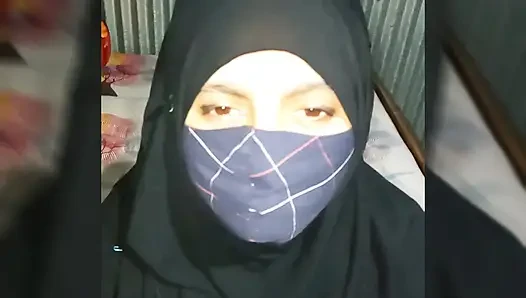 Hintli Müslüman tesettürlü kız arkadaş eve getirdi ve onu net bangla ses kaydı