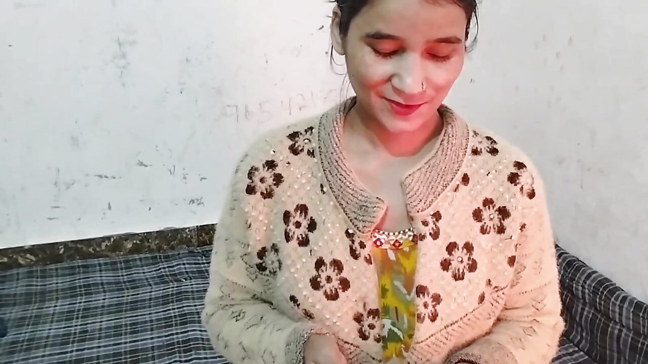 Abbu jaan ne meri big boobs daba daba kar pela