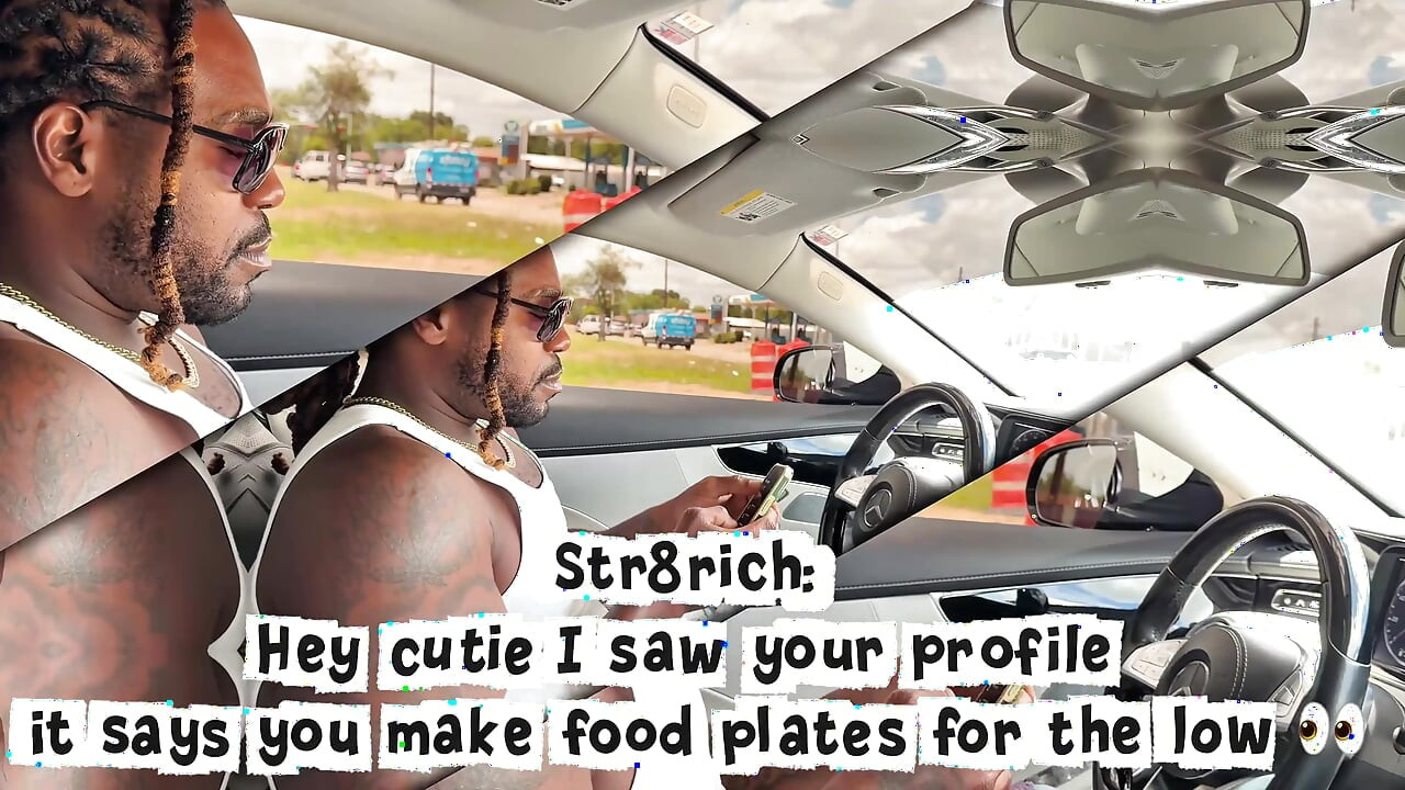 Hot Ebony Making Plates Get Fuck in the Ass and Pussy by Random Guy Online