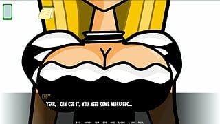 Total Drama Harem (AruzeNSFW) - Part 12 - Hot Blonde Babe And Blowjob On The Plane By LoveSkySan69