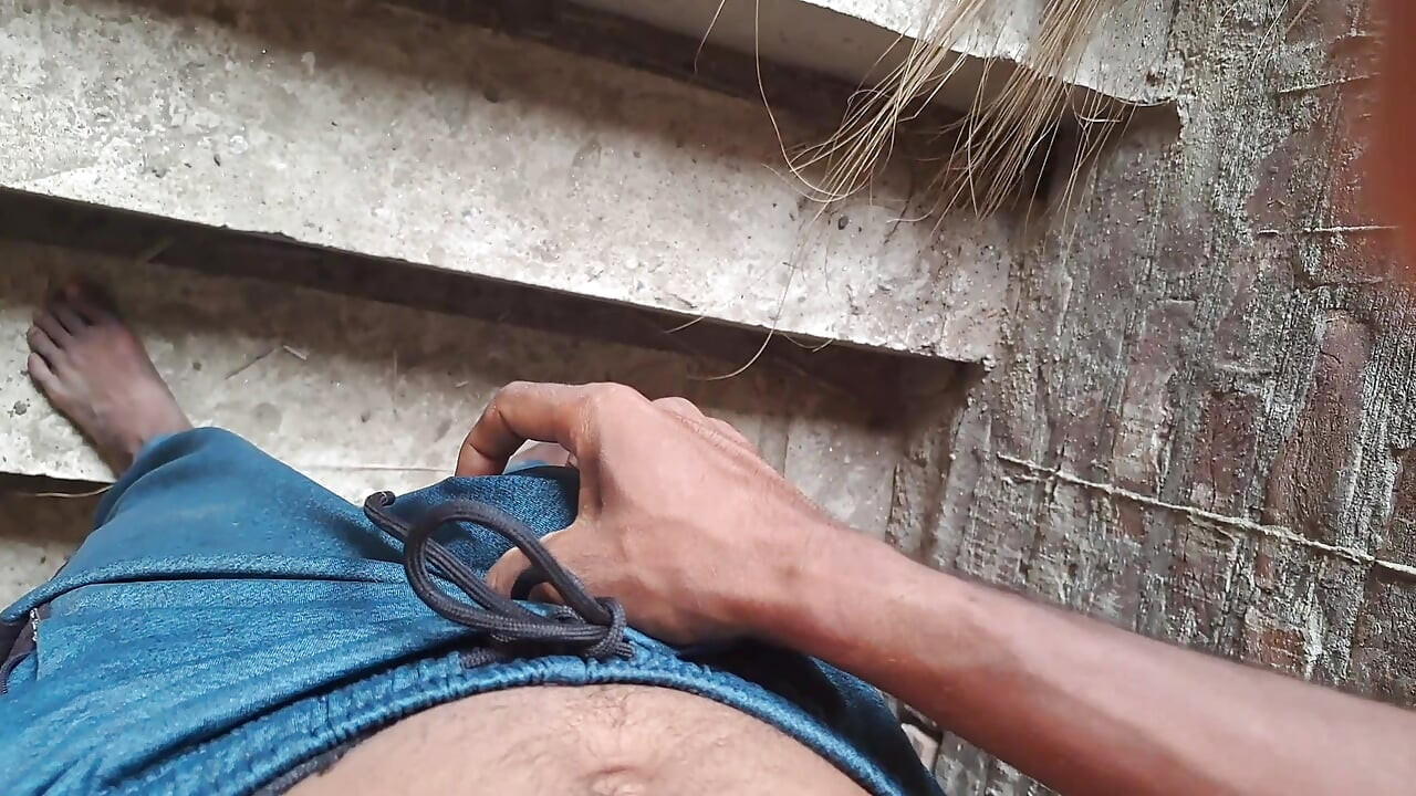 Desi Indian Boy Takes Out His Hip and Fists