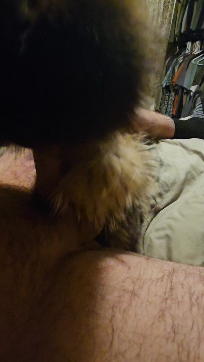 Fur fetish suck machine furry vacuum cock pump masterbator