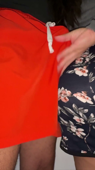 She Gets Her Panties Wet Touching a Stranger's Cock, and They Fuck Right There.