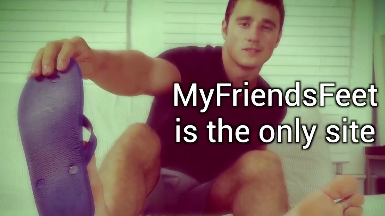 MyFriendsFeet: Restrained Girth Gets A Taste Of Non Stop Feet And Body Tickles