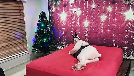 Рождественская свеча зайчика