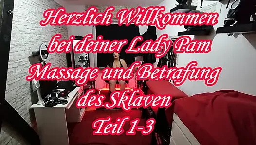 Massage und bestrafung des sklaven teil 1-3.