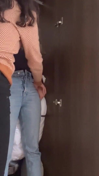 My lesbian stepsister touches me in her bed and I like it | Clip 1
