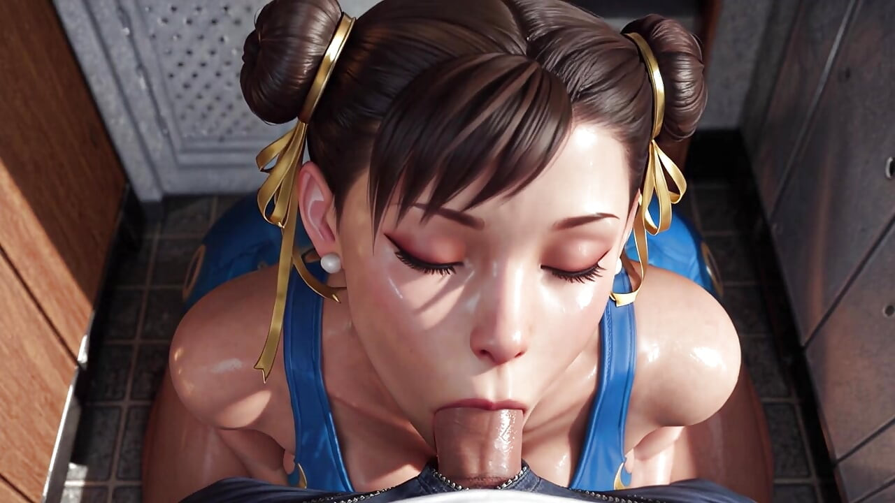 แอนิเมชั่น 3 มิติ: นักสู้ข้างถนน - Chun Li อมควยท่าหมาเย็ดตูดเฮนไตไม่มีเซ็นเซอร์