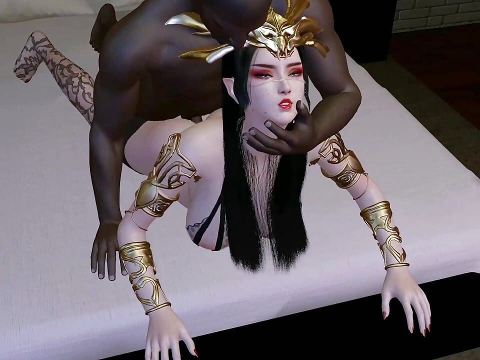 Pixel Fantazija: Boginja velikih sisa se vraća- 3D animacija hentai