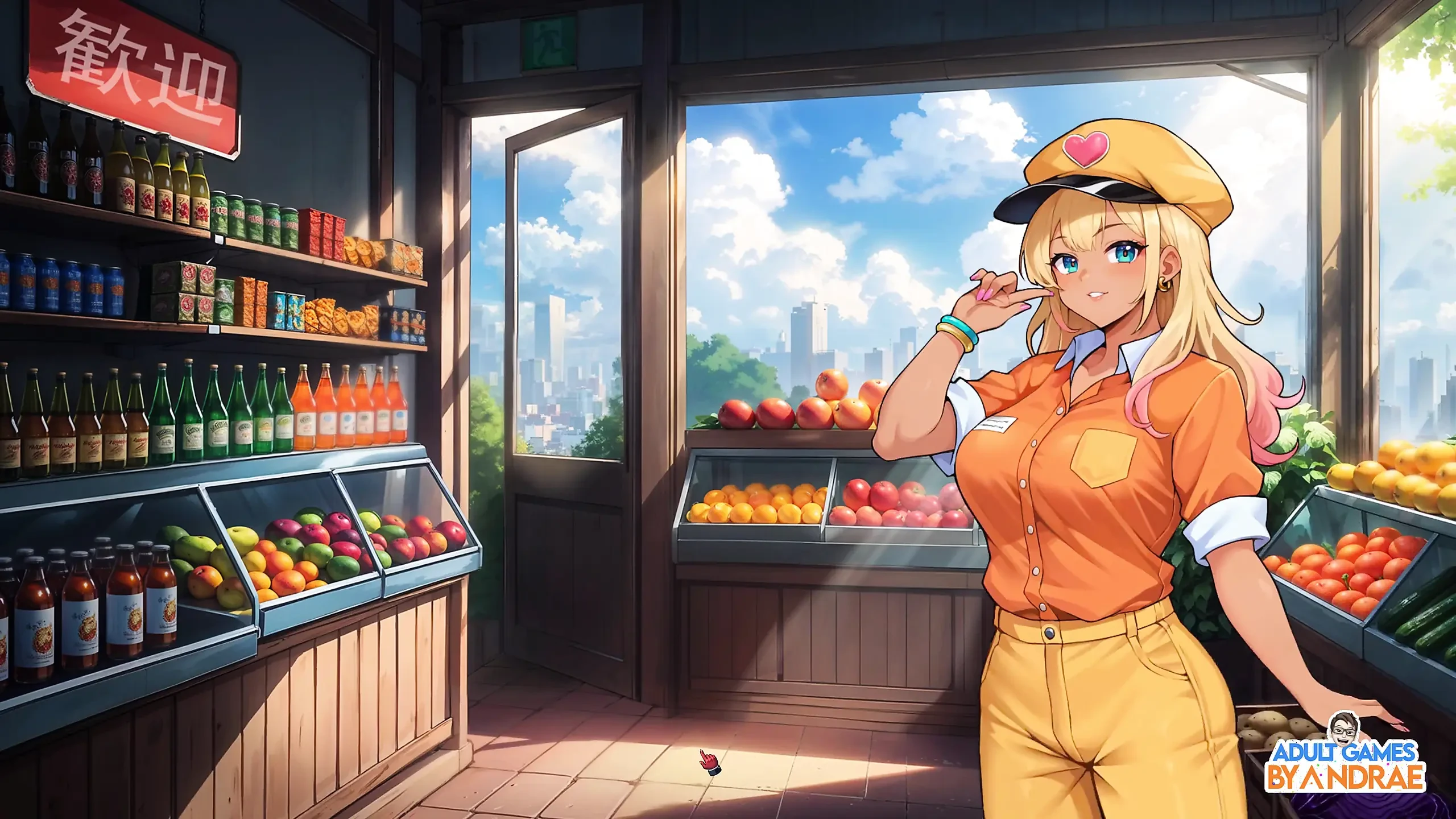 EP2: The Cashier adora um bom sexo no trabalho - Getting Inside Hentai Story