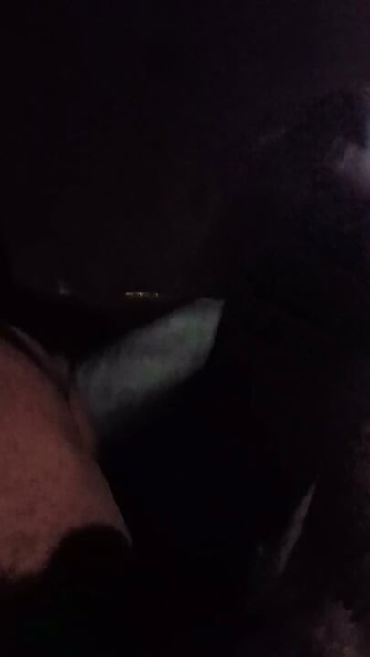 Masturbating in tent at night