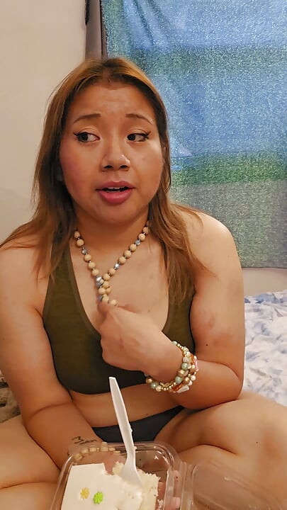 Annoying step-daughter talks to daddy