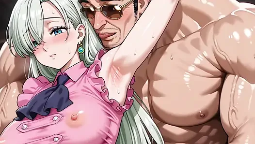Kizaru (OP) x Elizabeth (SDS)
