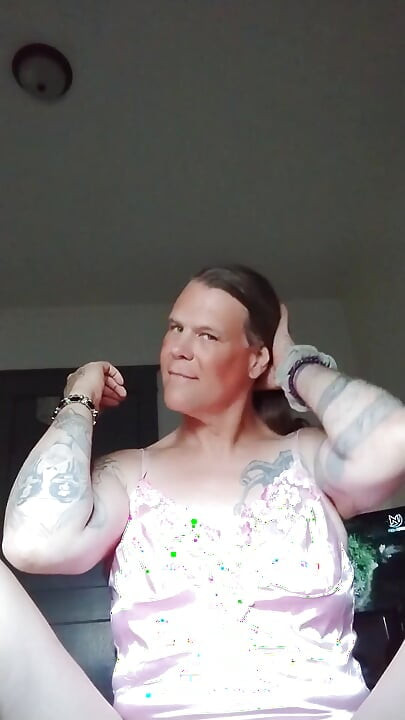 Pink & Lace Dildo Play