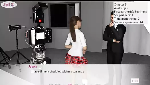 Casual Desires-Girl loves to suck two cocks