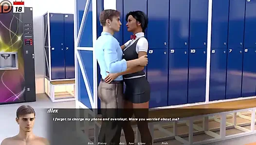 История милфы: горячая жена сосет большой черный член на работе - эпизод 8