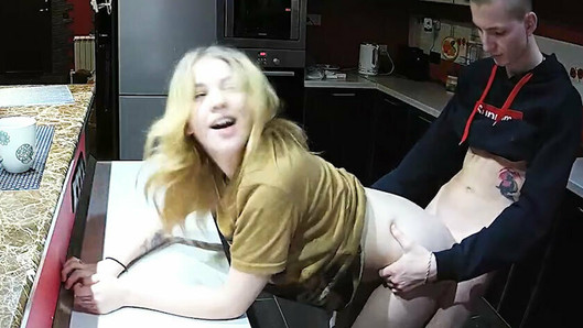 Russian Adult Teenagers – Homemade Hard Kitchen Sex