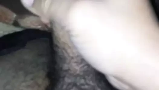 Tek başıma çok korkmuş durumdayım