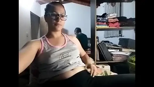 I Have an Orgasm in Front of My Stepmother & They Catch Me