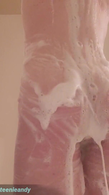 Jaw-dropping moment from "Perfect College Teen Twink getting soapy in the shower"