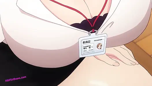 Pacar kampus menggoda teman sekelasnya di ruangan kelas hentai rahasia