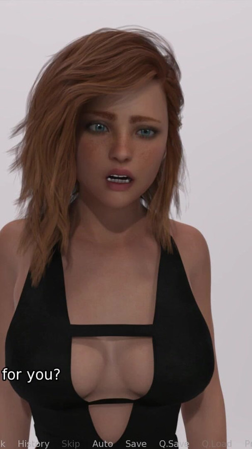 New Neighborhood - v0.4 - Violet wore lingerie and did sexy poses | Clip 2