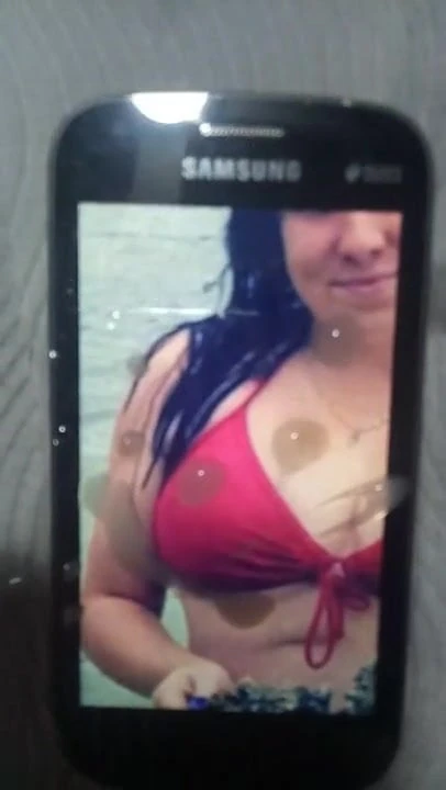 Cum tribute to my busty aussie friend.