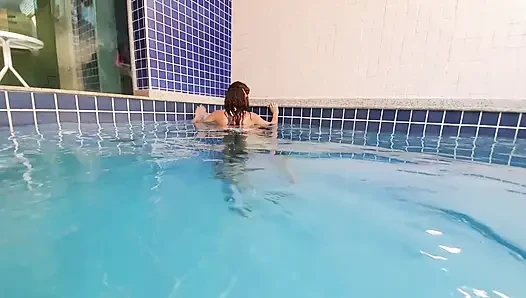 Aşırı sualtı kontrolü - mükemmel göt squizing