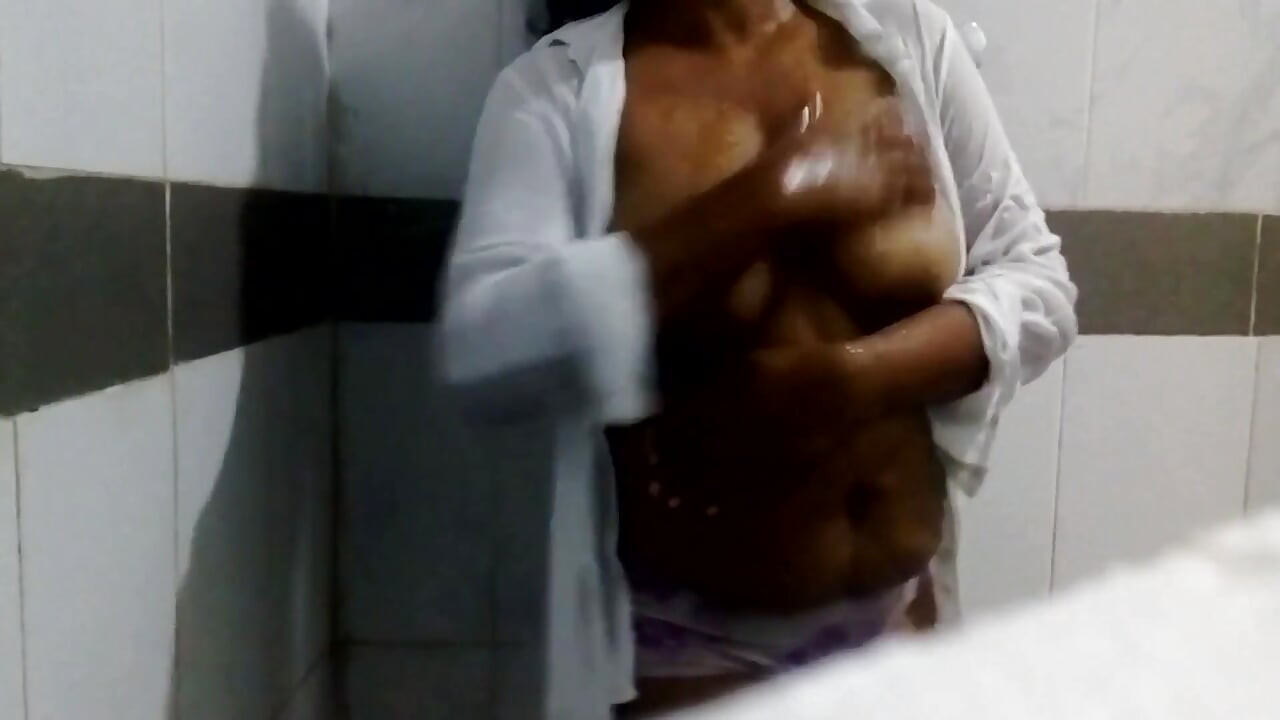 스리랑카 화장실 목욕 재미