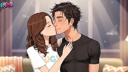Aku ngentot pacar saudara tiriku (19) waktu dia lagi nonton bocoran bocoran anime