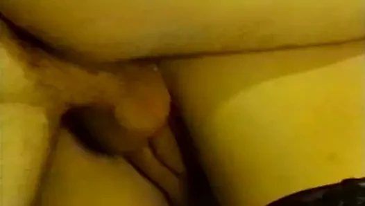 Vintage session with petite MILF who likes double penetration