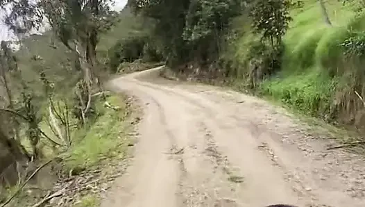 We look for a place in the woods and suck his dick