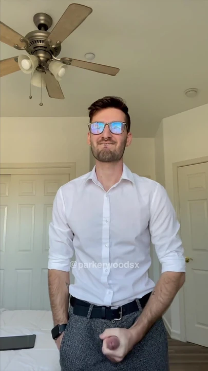 Spectacular moment from "Telehealth Call: P.A. Woods Helps You With Your Penis Issue (2021 Roleplay Video)"