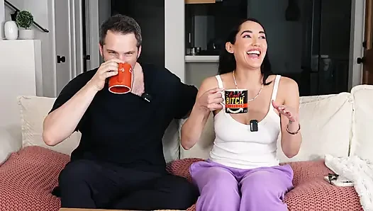 Beautiful Latina Pornstar Chloe Amour Twerking on Tom Games Podcast