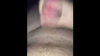 Cumshot in the morning