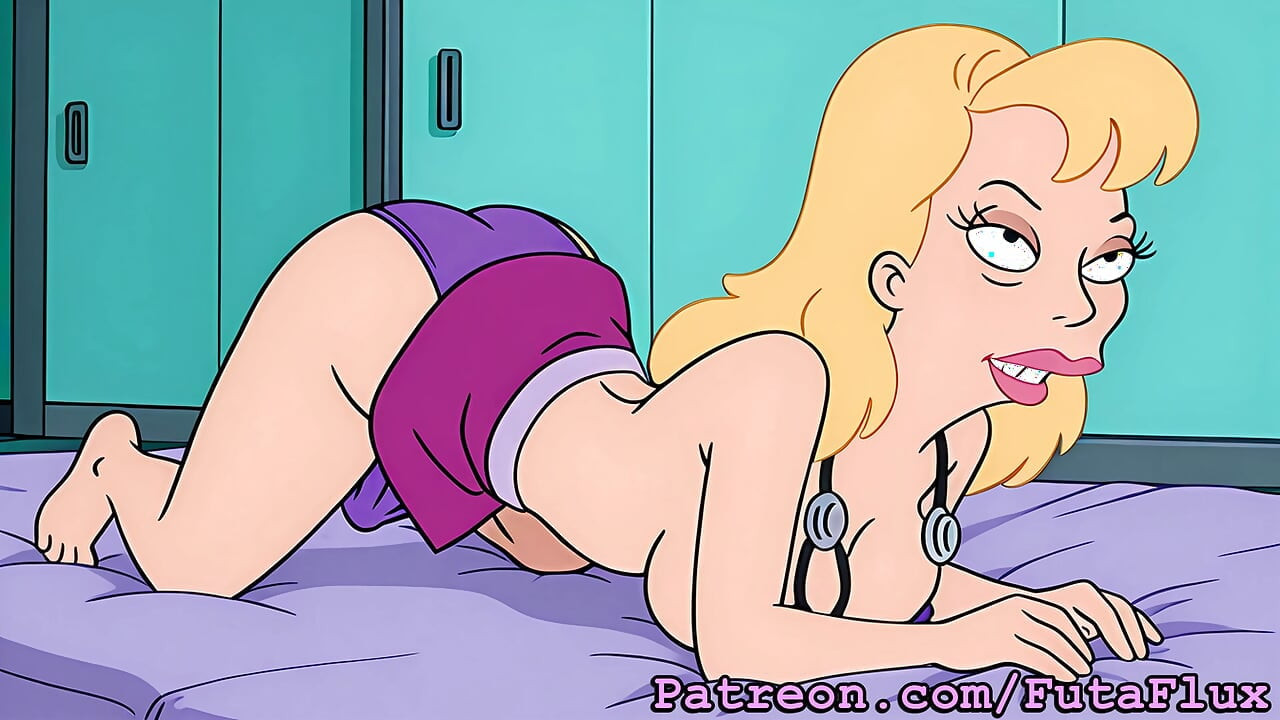 Futanari Dr. Cahill de Futurama, masturbando, gozadas, auto-chupando, mais!