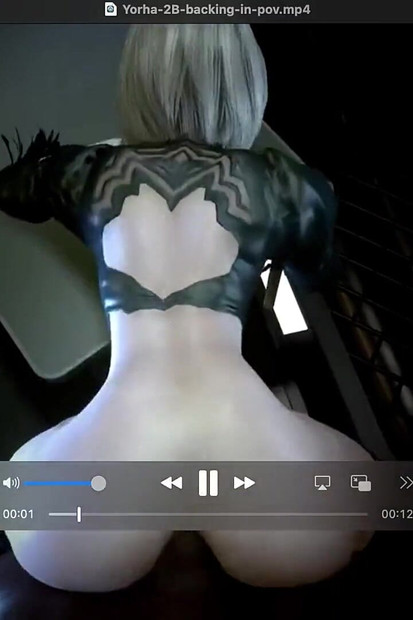 Goth Babe Gets Her Tight Bald Pussy Creampied, 2b Gets Her Tight Thicc Caked Ass Fucked Loud and Hard