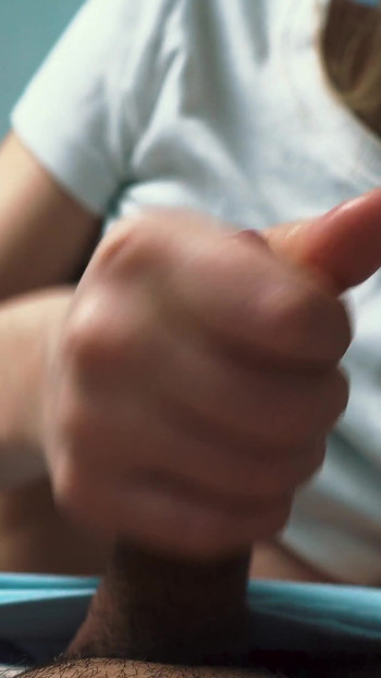 Key moment from "Step sister decided to masturbate me and I filmed it on video and smeared the entire lens with my sperm"