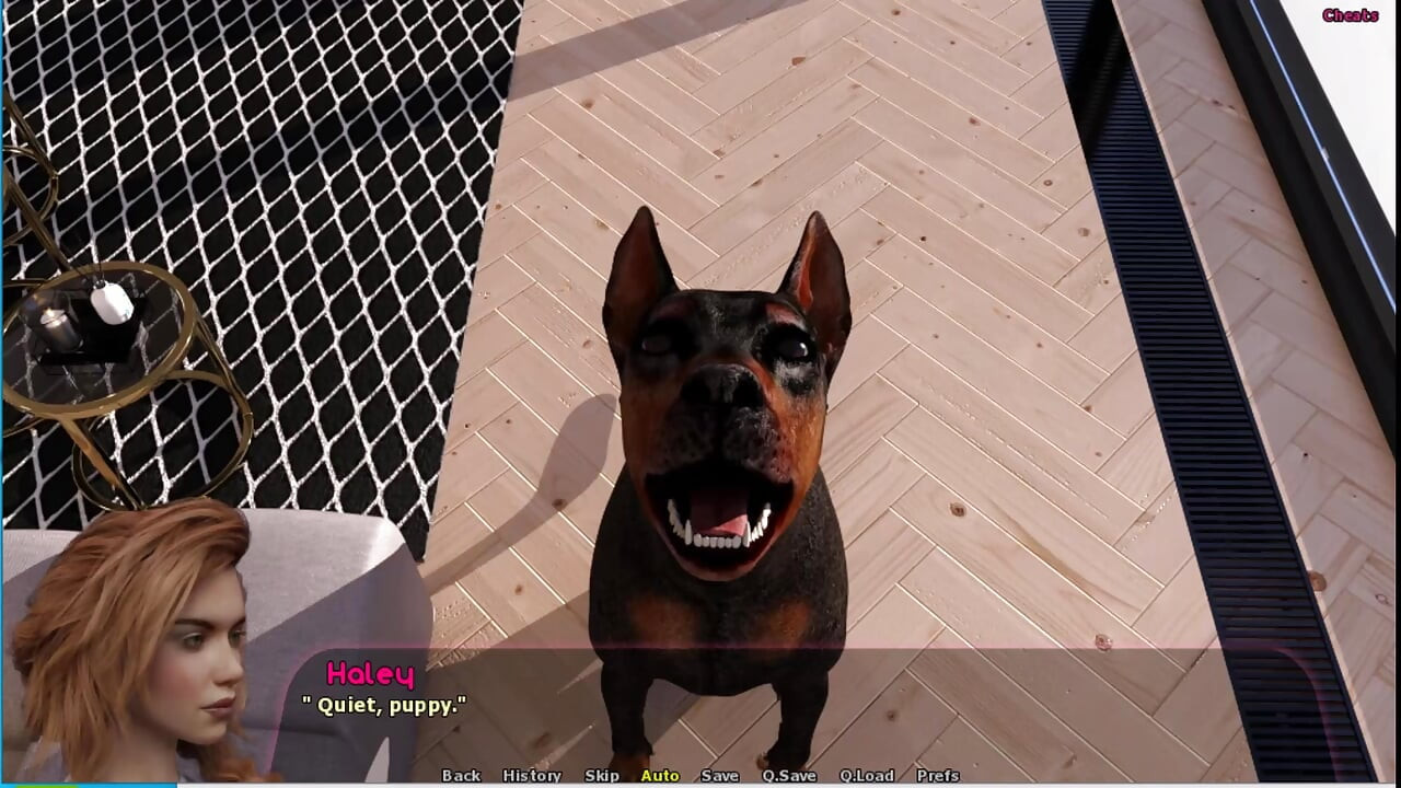 Haley Story #17 - Haley and johannes looked after Adriana's house...Johannes fucked Haley on the dinner table