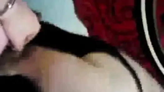 Erster tag und ein bewölkter blowjob